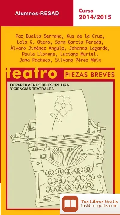 Descargar Alumnos. Teatro Piezas Breves. Curso 2014-2015