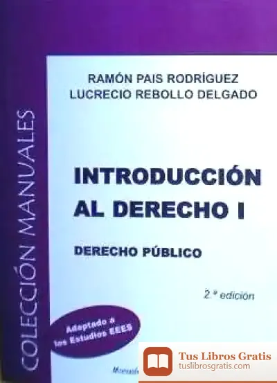 Descargar Introducción Al Derecho. Derecho Público de Ana Ojellon