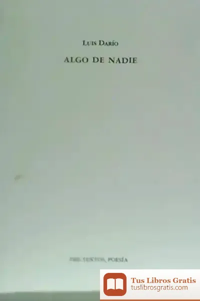Descargar Algo De Nadie