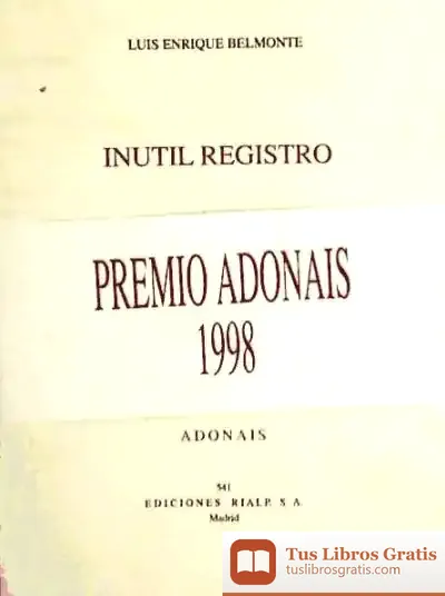 Descargar Inútil Registro