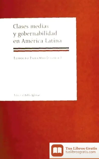 Descargar Clases Medias Y Gobernabilidad En America Latina de Manuel Hidalgo