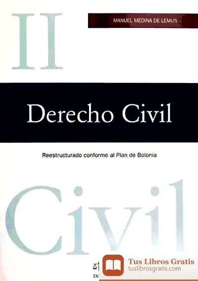 Descargar Derecho Civil. T.Ii (2010) (Reestr.Conforme Al Plan Bolonia)