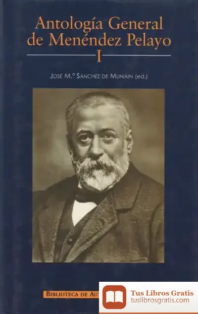 Descargar Antología General De Menéndez Pelayo, I de Jeff Smith