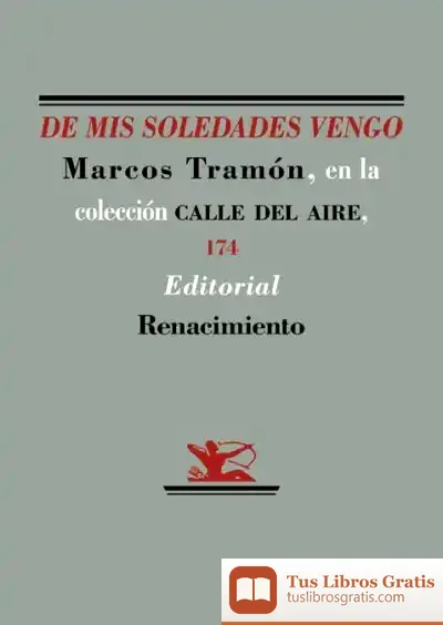 Descargar De Mis Soledades Vengo