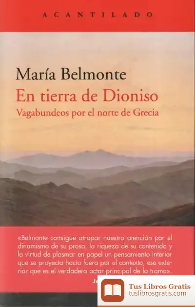 Descargar En Tierra De Dioniso