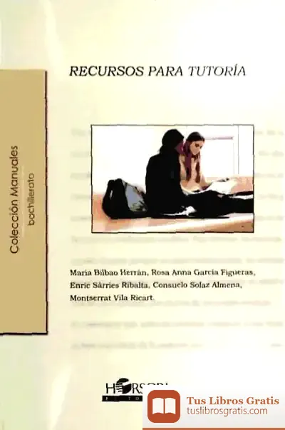 Descargar Recursos Para Tutoría (Contiene Cd)