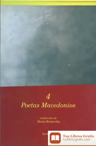Descargar 4 Poetas Macedonios de Maria Krstevska