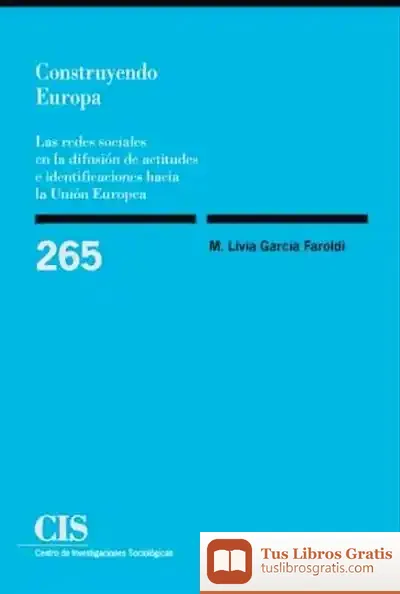 Descargar Construyendo Europa de José María Cañizares Márquez