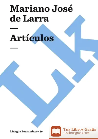 Descargar Artículos de Mariano José de Larra