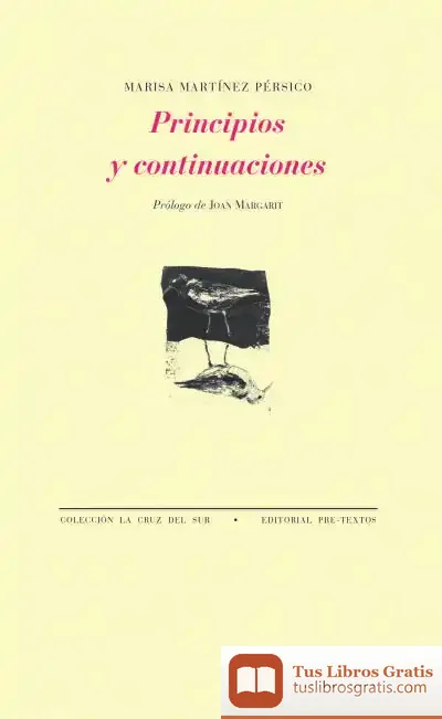 Descargar Principios Y Continuaciones de Marisa Martínez Pérsico