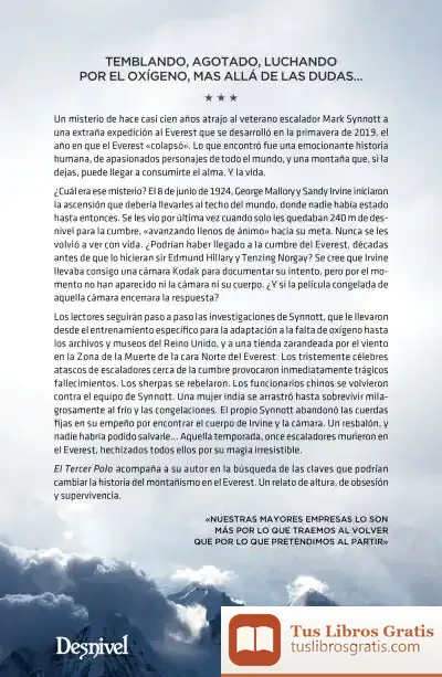 Descargar Tercer Polo, El de Mark Synnott