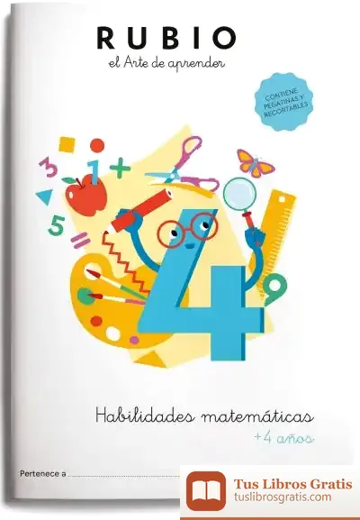 Descargar Habilidades Matemáticas 4 Años