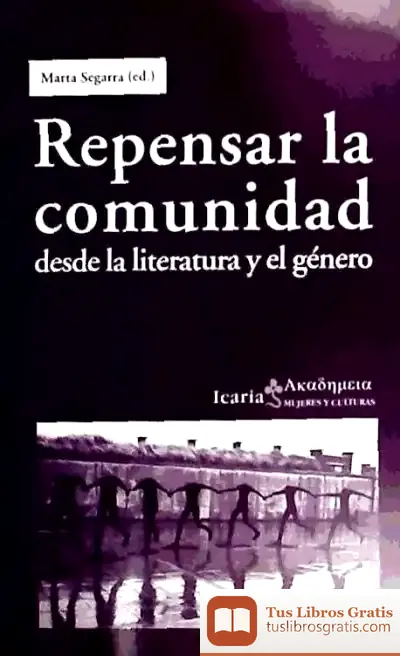 Descargar Repensar La Comunidad de Marta Segarra