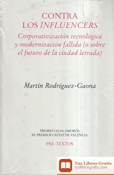 Descargar Contra Los Influencers de Martín Rodríguez-gaona