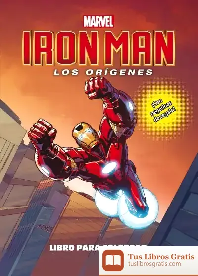 Descargar Iron Man. Los Orígenes. Libro Para Colorear de Marvel
