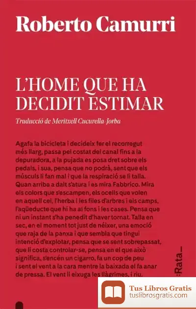 Descargar L'Home Que Ha Decidit Estimar de Meritxell Cucurella-jorba