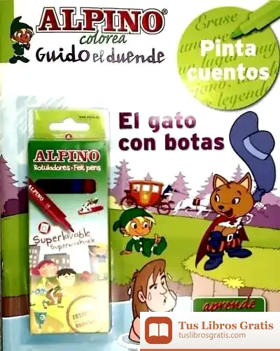 Descargar Pintacuentos. El Gato Con Botas de Milagros Pollán Rufo