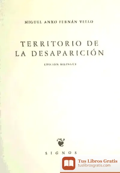 Descargar Territorio De La Desaparición