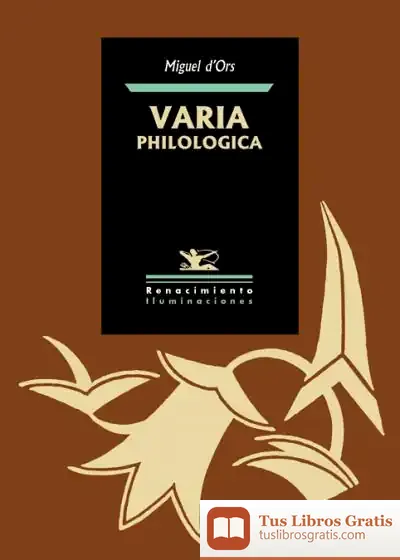 Descargar Varia Philologica