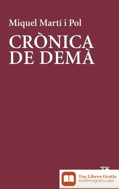 Descargar Crònica De Demà