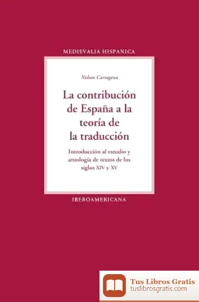 Descargar La Contribución De España A La Teoria De La Traducción de Christine Feehan