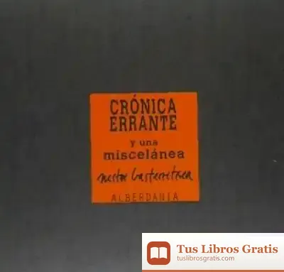 Descargar Cronica Errante Y Una Miscelanea