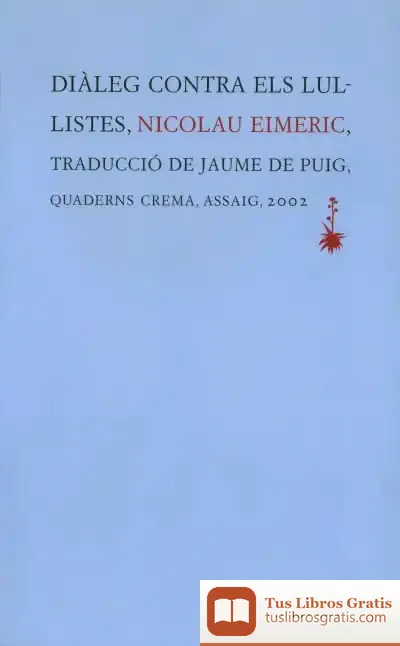 Descargar Diàleg Contra Els Lul.Listes de José Antonio Pérez Tapias