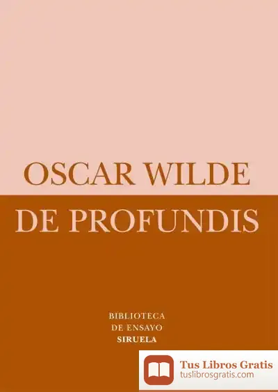 Descargar De Profundis de Oscar Wilde