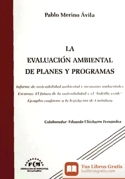 Descargar La Evaluación Ambiental De Planes Y Programas de Dag Solstad