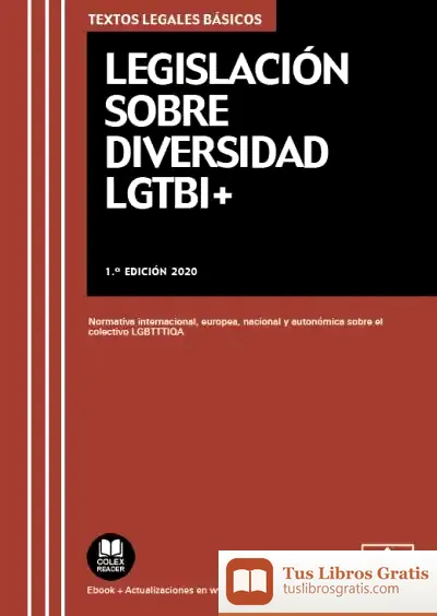 Descargar Legislación Sobre Diversidad Lgtbi+