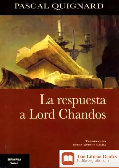 Descargar La Respuesta A Lord Chandos