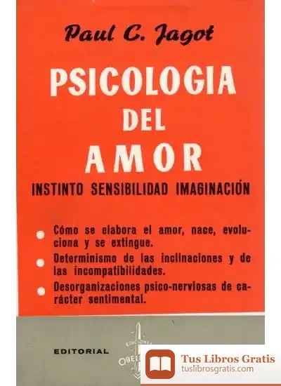 Descargar 410. La Psicologia Del Amor. Tela