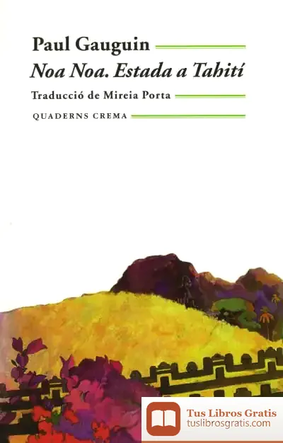 Descargar Noa Noa. Estada A Tahití