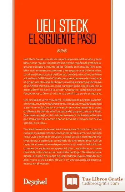 Descargar El Siguiente Paso - Ueli Steck