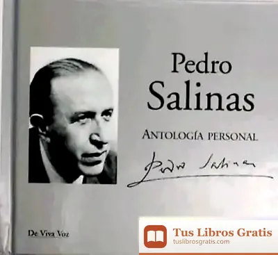 Descargar Antologia Personal Pedro Salinas (V.Voz)