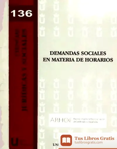 Descargar Demandas Sociales En Materia De Horarios