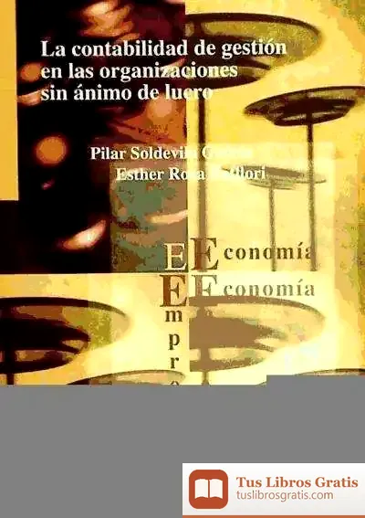 Descargar La Contabilidad De Gestión En Las Organizaciones Sin Ánimo De Lucro