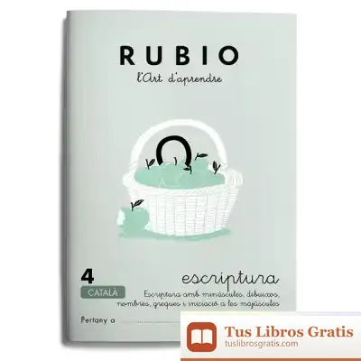 Descargar L'Art D'Aprendre, Escriptura 4 de Emilio Náñez Fernández