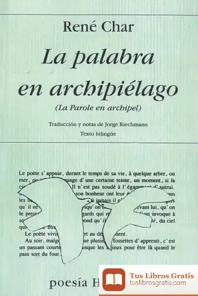 Descargar La Palabra En Archipiélago. (Laparole En Archipel)