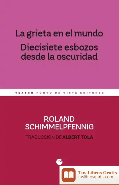 Descargar La Grieta En El Mundo. Diecisiete Esbozos Desde La Oscuridad de Roland Schimmelpfennig