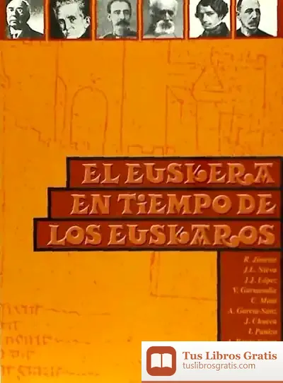 Descargar El Euskera En Tiempo De Los Éuskaros de Rafael Caballero García