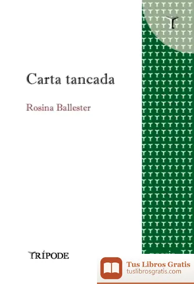 Descargar Carta Tancada