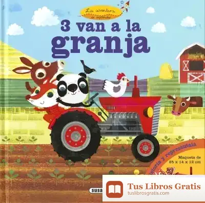 Descargar Panda, Zorro Y Burro. 3 Van A La Granja