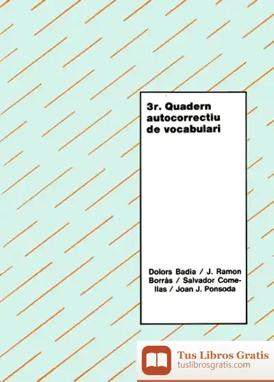 Descargar 3R Quadern Autocorrectiu De Vocabulari