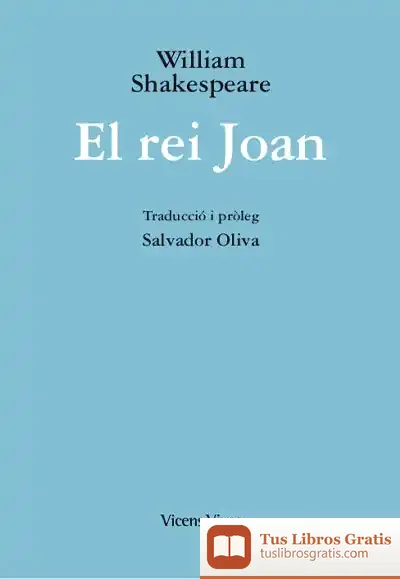 Descargar El Rei Joan Obres De William Shakespeare