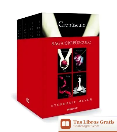 Descargar Saga Crepúsculo (Edición Pack Con: Crepúsculo | Luna Nueva | Eclipse | Amanecer)