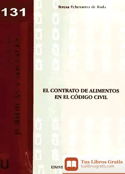 Descargar El Contrato De Alimentos En El Código Civil