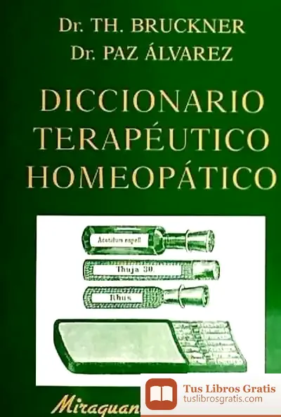 Descargar Diccionario Terapéutico Homeopático