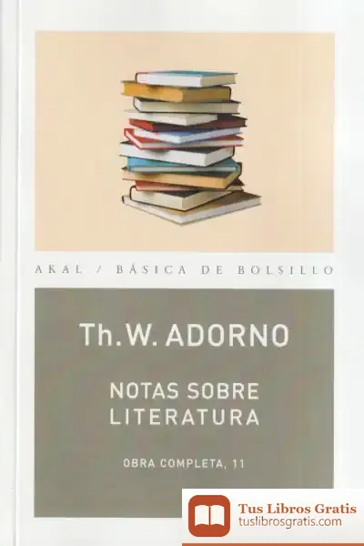 Descargar Notas Sobre Literatura