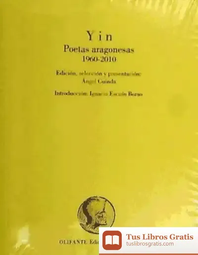 Descargar Yin. Poesia Aragonesa 1960-2010
